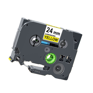 Картридж Brother P-Touch TZe-651 24 мм, ламінована стрічка, чорний текст на жовтому TZe-651 фото