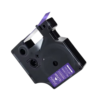 Картридж DYMO D1 2056094 12 мм, глітерна стрічка, білий текст на фіолетовому 2056094 фото