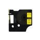 Картридж DYMO D1/Rhino 1734525 24 мм, гнучка стрічка, чорний текст на жовтому 1734525 фото 1
