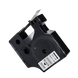 Картридж DYMO D1 2056085 12 мм, глітерна стрічка, чорний текст на сріблястому 2056085 фото 1