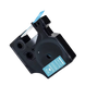 Картридж DYMO D1 2056086 12 мм, глітерна стрічка, білий текст на синьому 2056086 фото